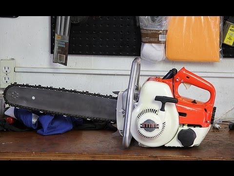 Stihl S-10 chainsaw restoration