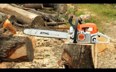 How To | Replace The Bar And Chain On A Stihl Chainsaw
