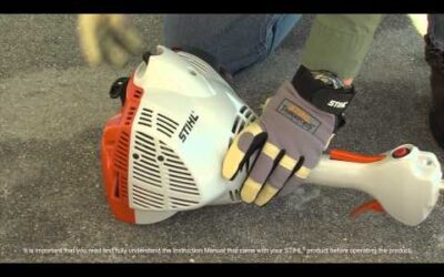 STIHL FS 56 RC-E Trimmer – How to Start