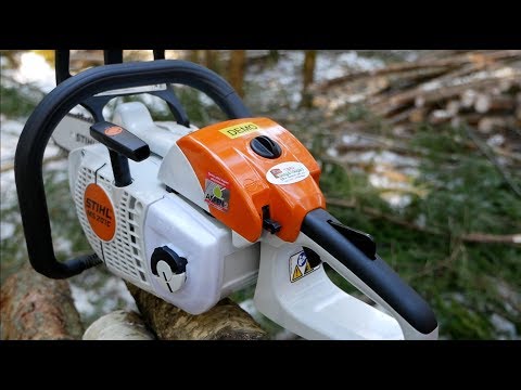 Testing Stihl’s Smallest Pro Chainsaw MS 201C – A Little Beast