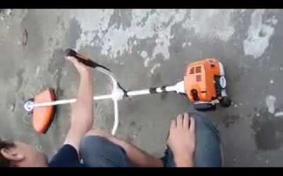 Como utilizar a Roçadeira Stihl  FS 85 e 80 review