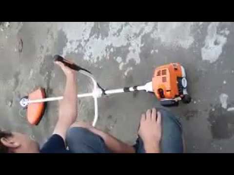 Como utilizar a Roçadeira Stihl  FS 85 e 80 review