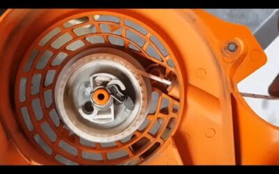 Soprador STIHL BG 50 ( BG 56 BG 86c) manutenção preventiva e como trocar a cordinha da partida.