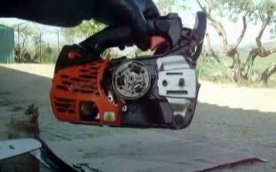 YOU TUBE ECHO CS 2510  –  MONTAGGIO BARRA E CATENA STIHL CANALE 11 – PASSO 1/4