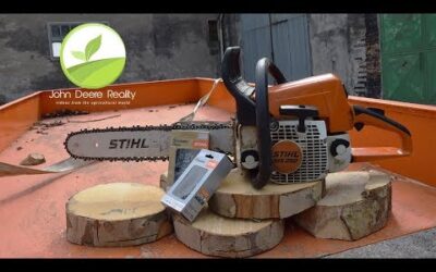 Stihl MS 250 – CUTTING SPEED TEST – Stihl Duro Chain Vs Normal Chain!