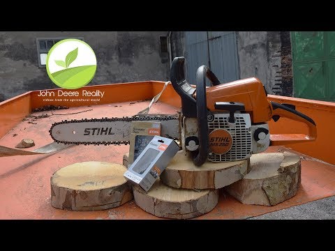 Stihl MS 250 – CUTTING SPEED TEST – Stihl Duro Chain Vs Normal Chain!