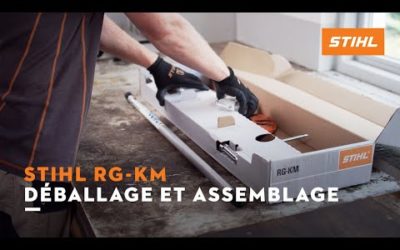 Déballage en assemblage – STIHL RG-KM