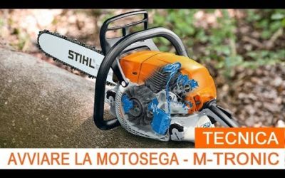 Avviare la Motosega Stihl con M-Tronic