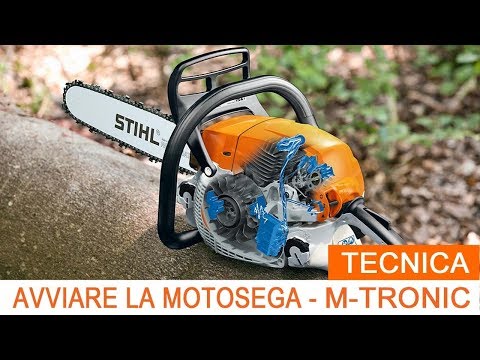 Avviare la Motosega Stihl con M-Tronic