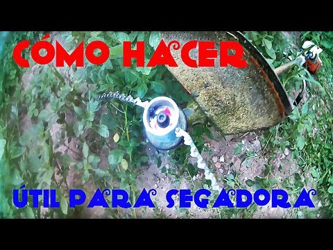 Cadena de corte para segadora STIHL. NO MÁS HILO!!! Chainsaw trimmer.