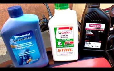 EM BUSCA DO ÓLEO CASTROL STIHL, HUSQVARNA E OREGON