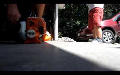 Stihl FS 38 – First use!