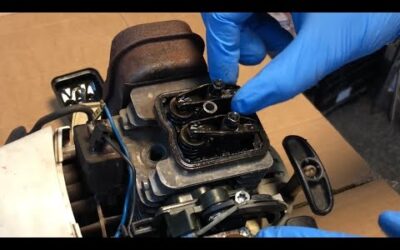 Reglaj tacheti motocoasa / trimer Motor STIHL 4-MIX