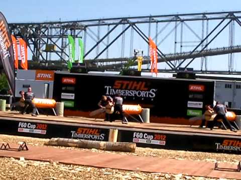 Stihl Timbersports 2012 F 60 Cup Single Buck Braun Kraus Ebner