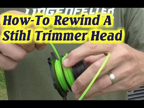 Stihl Trimmer Head-How To Rewind A 2 String Head – 25-2