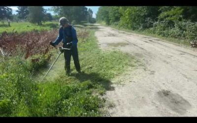 Stihl fs 410c (így kell kaszálni)