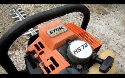 stihl weedeater130 HS72 Hedge trim 007
