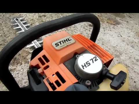 stihl weedeater130 HS72 Hedge trim 007