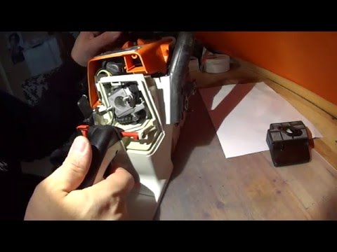 Stihl 026 / 024 Vergaser Überholen und Einbauen