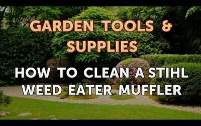 How to Clean a Stihl Weed Eater Muffler