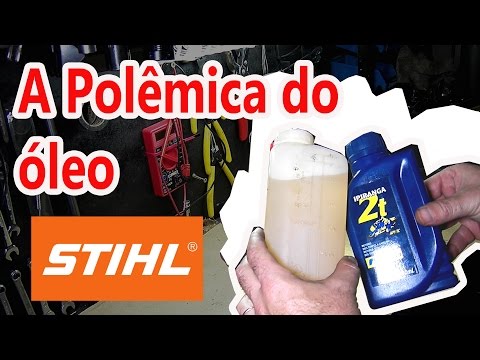 A Polêmica do óleo 2t  da STIHL  ??? me desculpem …