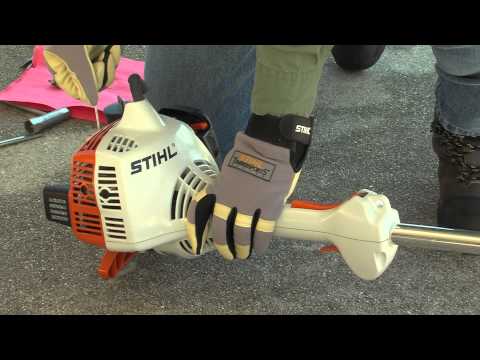 STIHL FS 38 Trimmer- How to Unflood