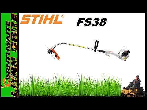 Stihl FS38 Review || Residential curved shaft string trimmer Lawntrepreneur