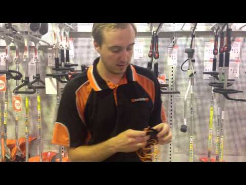 How to refill STIHL FS55, FS85, FS90, FS110 and FS130 Super Cut 20-2
