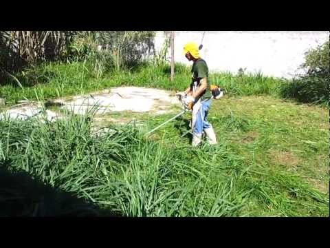 Corte de Vegetação – Roçadeira Stihl FS120
