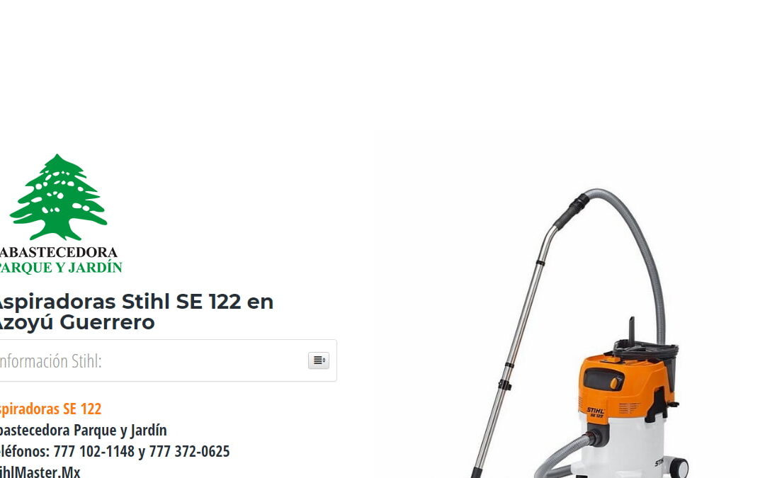 Aspiradoras Stihl SE 122 en Azoyú Guerrero