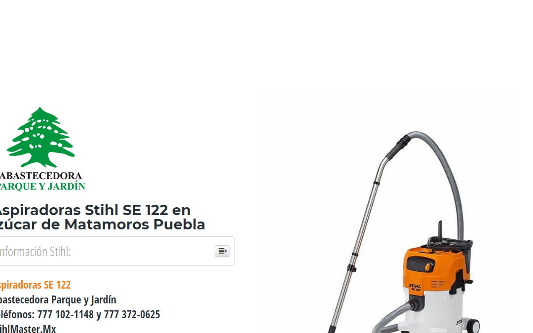 Aspiradoras Stihl SE 122 en Izúcar de Matamoros Puebla