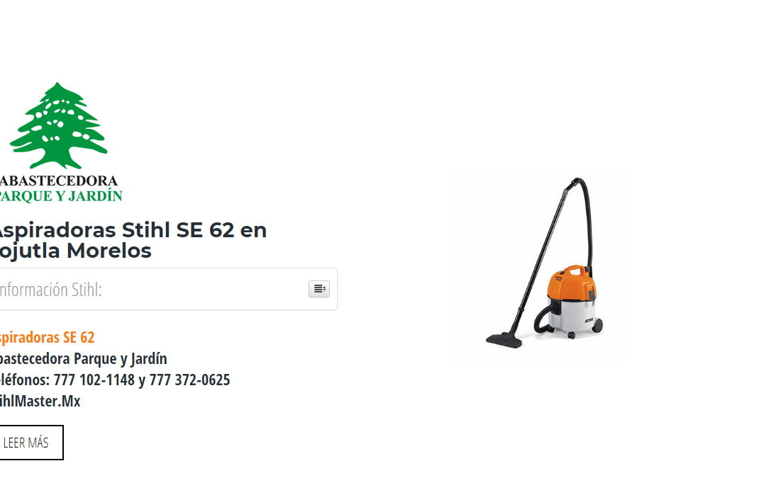 Aspiradoras Stihl SE 62 en Jojutla Morelos