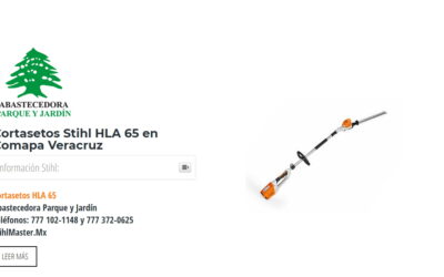 Cortasetos Stihl HLA 65 en Comapa Veracruz