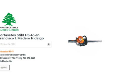 Cortasetos Stihl HS 45 en Francisco I. Madero Hidalgo