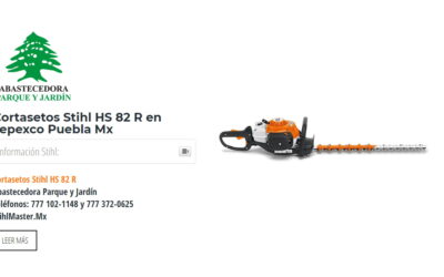 Cortasetos Stihl HS 82 R en Tepexco Puebla Mx