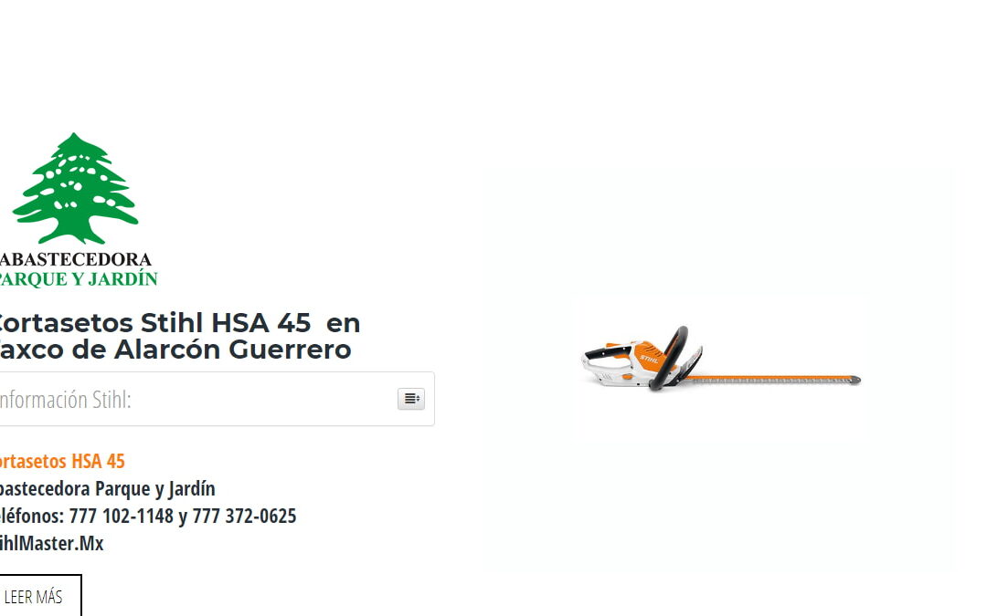 Cortasetos Stihl HSA 45  en Taxco de Alarcón Guerrero