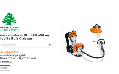 Desbrozadoras Stihl FR 450 en Nicolás Ruíz Chiapas