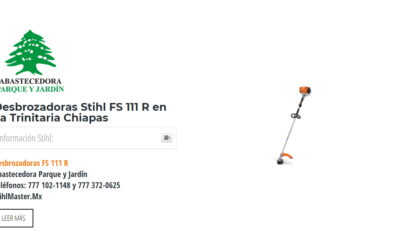 Desbrozadoras Stihl FS 111 R en La Trinitaria Chiapas