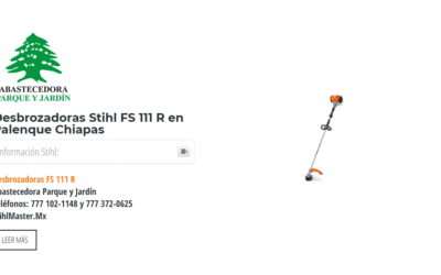 Desbrozadoras Stihl FS 111 R en Palenque Chiapas