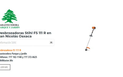 Desbrozadoras Stihl FS 111 R en San Nicolás Oaxaca