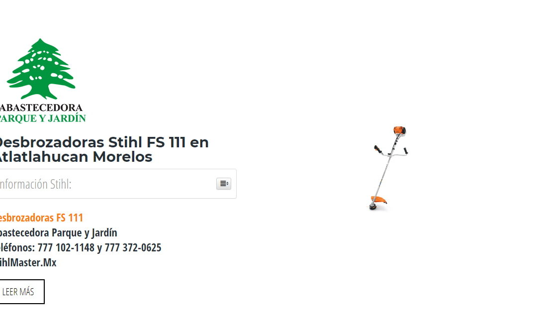 Desbrozadoras Stihl FS 111 en Atlatlahucan Morelos