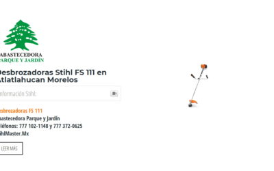 Desbrozadoras Stihl FS 111 en Atlatlahucan Morelos