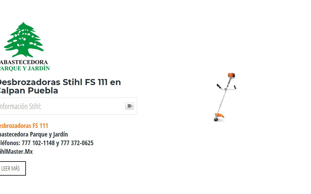 Desbrozadoras Stihl FS 111 en Calpan Puebla