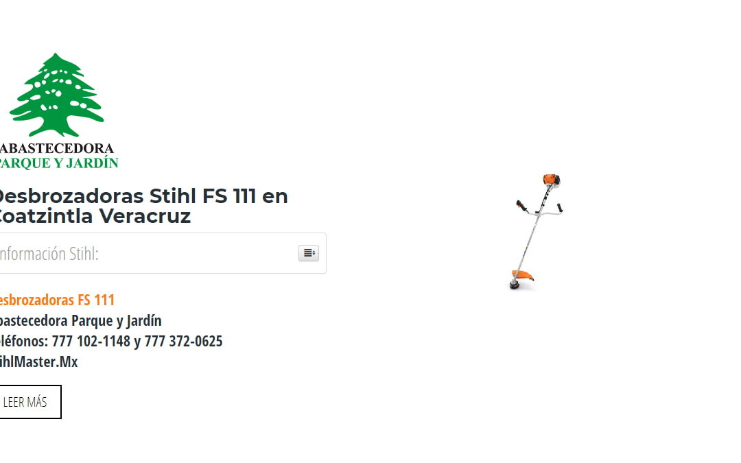 Desbrozadoras Stihl FS 111 en Coatzintla Veracruz