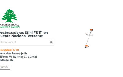 Desbrozadoras Stihl FS 111 en Puente Nacional Veracruz