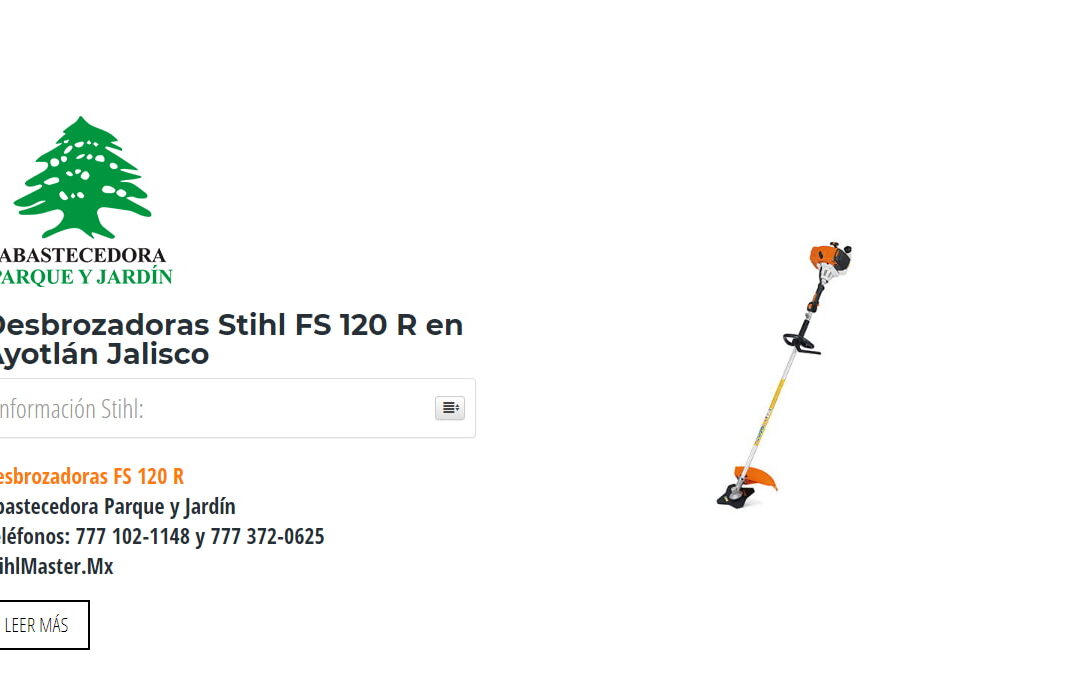 Desbrozadoras Stihl FS 120 R en Ayotlán Jalisco