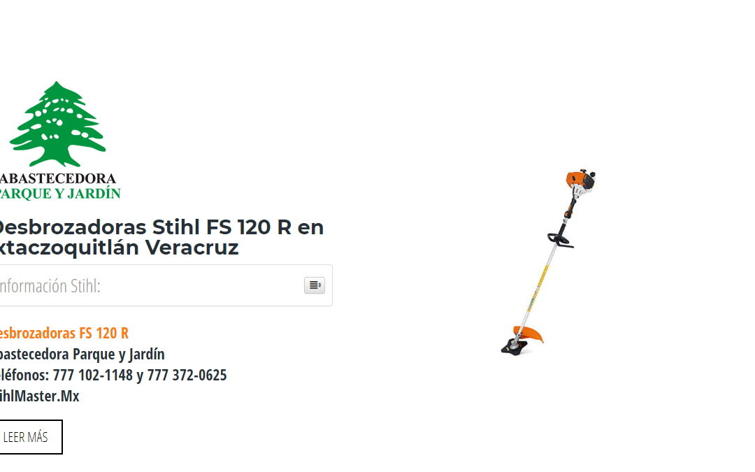 Desbrozadoras Stihl FS 120 R en Ixtaczoquitlán Veracruz