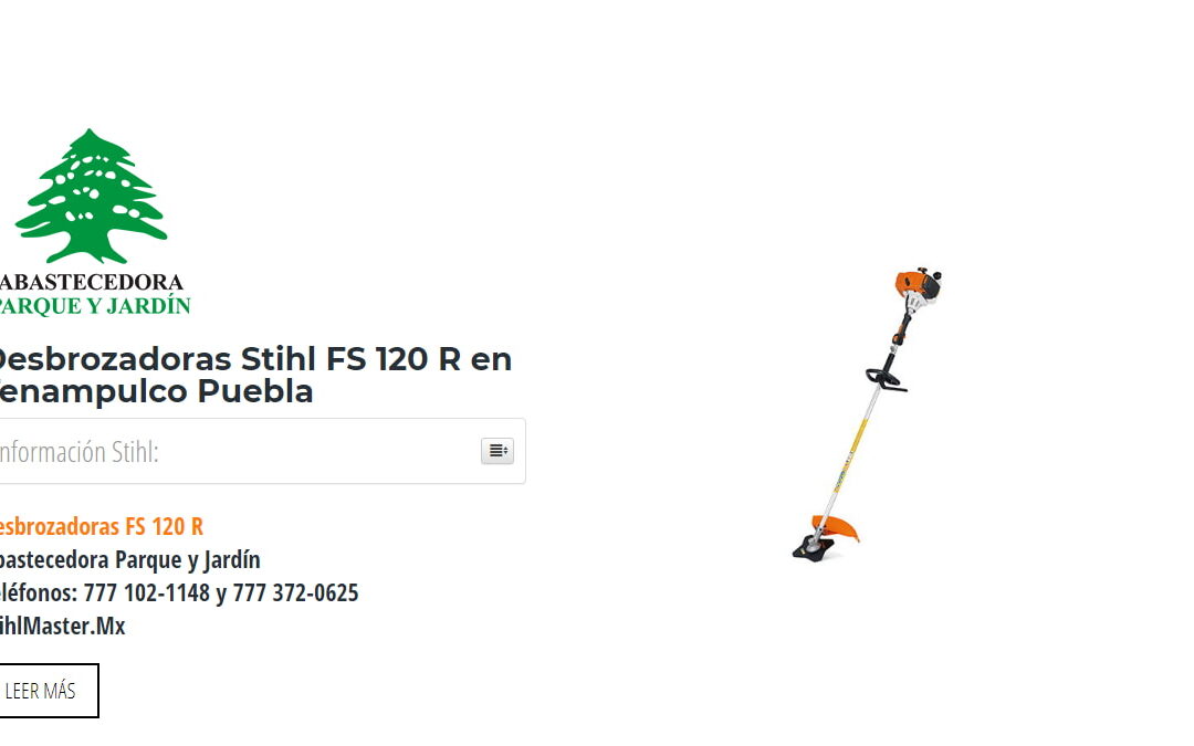 Desbrozadoras Stihl FS 120 R en Tenampulco Puebla