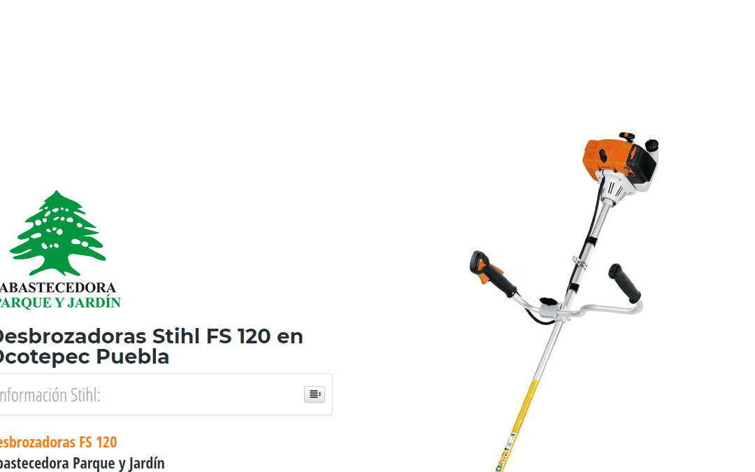 Desbrozadoras Stihl FS 120 en Ocotepec Puebla