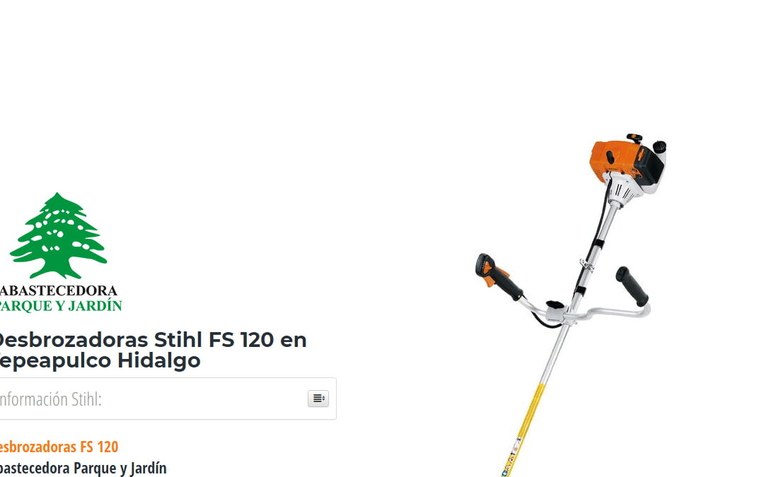 Desbrozadoras Stihl FS 120 en Tepeapulco Hidalgo